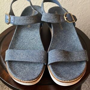 Cole Haan: Original Grand Flatform Wedge Sandal (W25863)- 9.5